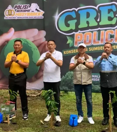 Tanam 200 pohon di Sumber Juwet, DLH Kota Malang tekankan perawatan dan perlindungan mata air (foto: istimewa)
