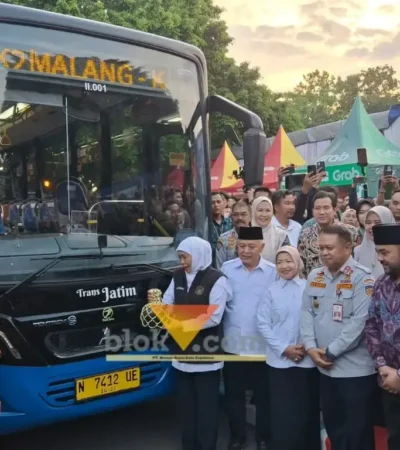 Trans Jatim Koridor 2 resmi beroperasi di Malang Raya, Khofifah targetkan mobilitas masyarakat makin mudah (foto: blok-a.com / Yogga Ardiawan)