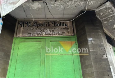 N.V Apotik Boldy, Jejak Sejarah Kawasan Boldy di Kota Malang. (blok-a.com/ M Berril Labiq)