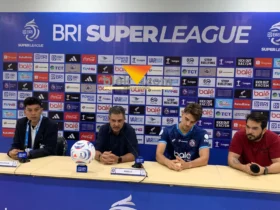 Arema FC Incar Poin di Markas Persija, Marcos Santos Siapkan Strategi Kebangkitan (blok-a.com / Yogga Ardiawan)