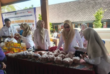 Gerakan Pangan Murah di Pakisaji Kabupaten Malang, Sejumlah Komoditas Ludes Terjual (DKP for blok-a)