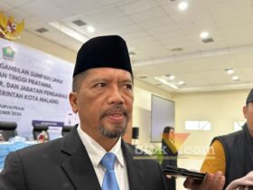 Kepala DLH Kota Malang, Gamaliel Raymond Hatigoran Matondang usai pelantikan (blok-a.com/Berril Labiq)