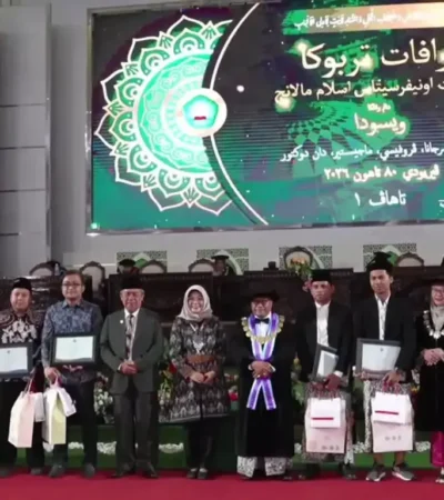 Wisuda ke-80, Unisma kukuhkan 1.258 mahasiswa. (foto: Youtube Unisma)
