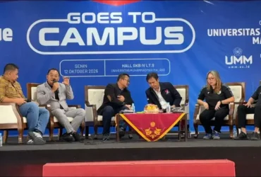 I-League Goes to Campus di UMM, mahasiswa dikenalkan peluang karier di industri sepak bola (foto: Istimewa)
