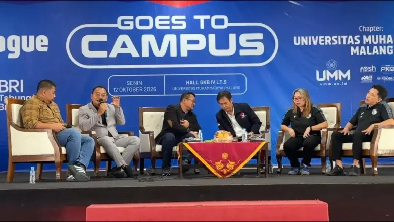 I-League Goes to Campus di UMM, mahasiswa dikenalkan peluang karier di industri sepak bola (foto: Istimewa)