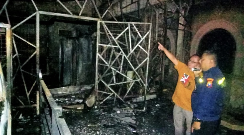 Hasil Olah TKP, Kebakaran Toko Ogan Malang Diduga Akibat Korsleting