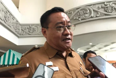 Kepala Bakesbangpol Kota Malang, Noer Rahman Widjaya saat diwawancarai awak media (Istimewa)