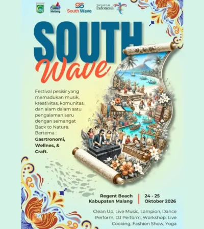 South Wave 2026 di Pantai Regent Balekambang, Kabupaten Malang (foto: istimewa)